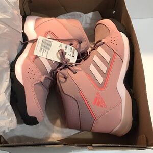 adidas Women's Lace Up Boots in Mauve